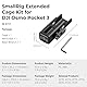 SMALLRIG Erweiterungsadapter-Zubehör für DJI Osmo Pocket 3, Schutzkäfig, mit 1/4-20-Gewindebohrungen, Halterung für NATO-Schienen, Griffe, Magic Arms - 5117
