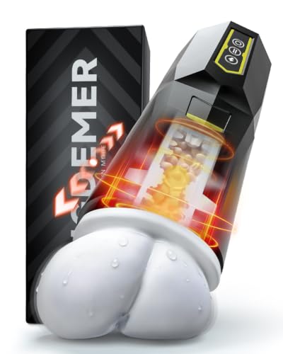 Image of Male Masturbator Ass Pocket Pussy Vagina Butt Sex Toys for Men - Adult Men Sex Toy with 9 Vibrating & 10 Thrusting, Flesh Soft 3D Textured, Masturbators Light Sex Machine Anus with Full Burst Mode