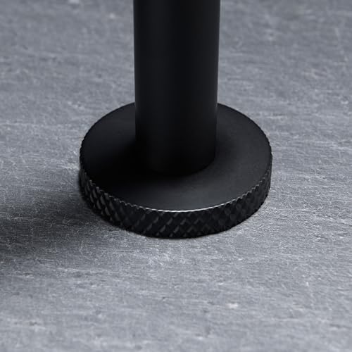Grifo de baño de latón premium Grifería negra de lujo para lavabo de tocador 3