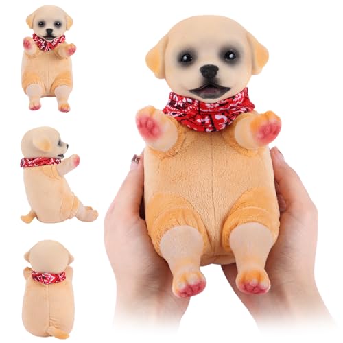BABESIDE 8 Inch Dog Stuffed Animal – Soft Plush Puppy Toy, Realistic Cute Dog Plush, Adorable Cuddly Pet Plush Gift for Kids, Girls, Puppy Lovers, Holiday
