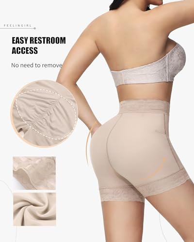 SHAPSHE Butt Lifting Shapewear for Women Tummy Control Shorts Body Shaper Panties High Waisted Thigh Slimming Underwear4