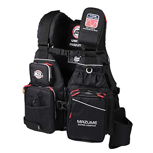 MZX タイドマニアライフジャケット MZXLJ-074-02 ブラック×ホワイト