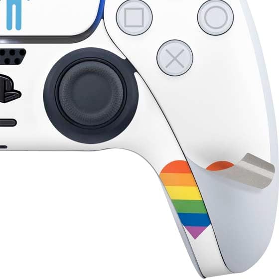 Skinit Decal Gaming Skin Compatible with PS5 Slim Digital Edition Bundle - Blue Pride Design