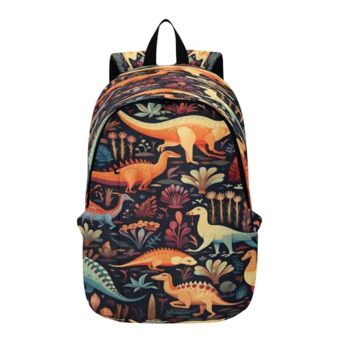 Sac à dos ordinateur portable dinosaure dessin animé voyage garçon femme