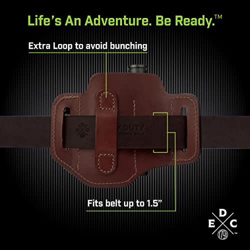 image for 1791 EDC Multitool Sheath & Flashlight Holster, Leather EDC Pouch for 