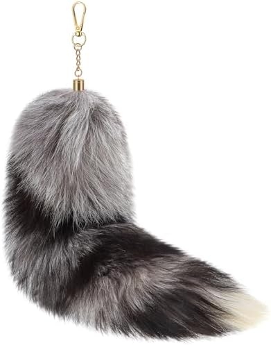 Huge Fluffy Fur Fox Tail