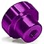 Violet Billet Knobs