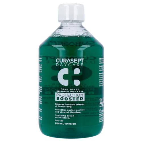 Curasept Daycare - Protection Booster Herbal Invasion Collutorio, 500ml