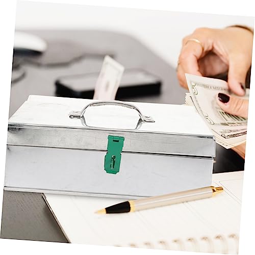 Boîte à outils avec verrou Hemobllo rangement portable protège documents maison - 6