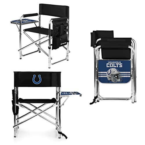 Image of Picnic TIME NFL Unisex-Adult NFL Sports Chair with Side Table, Beach Chair, Camp Chair for Adults