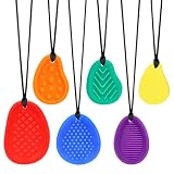MizzyTots Beißringe 6er Set | Sensorische Kauketten für Kinder ab 3 Monate