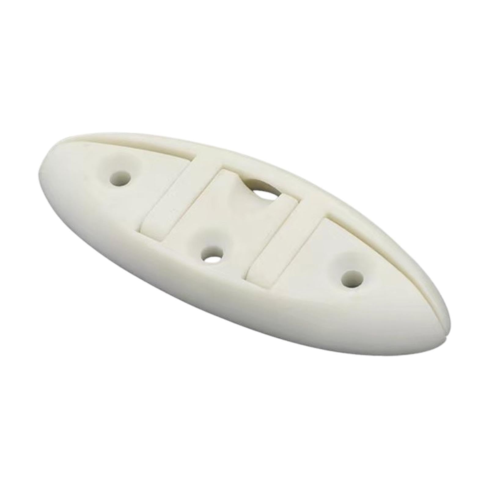 Menolana Boat Folding Cleat Boat Accessory, Professional, Practical, 5 inch Nylon Marine Flip up Dock Cleat for Yacht Kayaks Marine, White