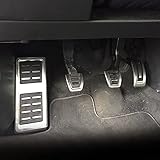 3. Fácil de instalar, no requiere taladros ni herramientas. El pedal se fija a su suelo existente con cinta adhesiva de doble cara. Solo necesita quitar la cinta y pegar la cubierta del pedal al pedal.
