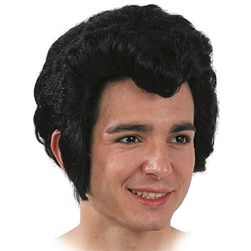 Desconocido PELUCA ELVIS NEGRA