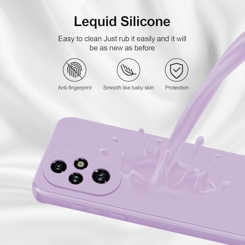 GiiYoon Case Compatible with Honor 200 Pro, Silky-Soft Touch Full-Body Protective Phone Silicone Case - Image 4