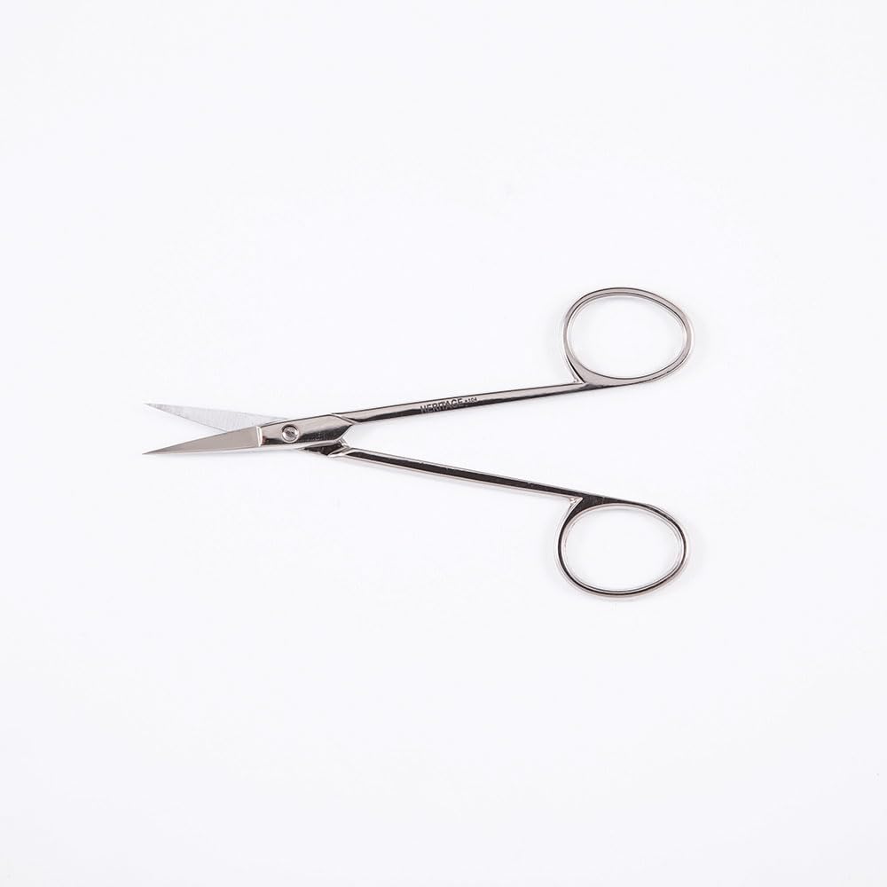 Embroidery Scissor, Curved Blade, 4-3/8-Inch Klein Tools G104C, Silver - Image 2