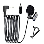 MICMXMO – MICMXMO Autoradio Mikrofon 3,5 mm Kompatibel mit Pioneer Son