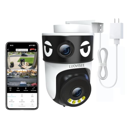 Luovisee Dual Lens Pan/Tilt Camera