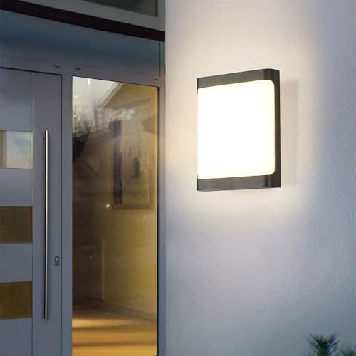 Applique murale extérieure rectangulaire 15W IP65 pour en finir avec les façades sombres