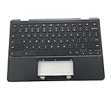 F-HONG ELECTRONIC CO Replacement for Lenovo 1st Gen 300E Chromebook Type 81H0 Laptop Upper Case Palmrest Keyboard Assembly Part 5CB0Q93995 Top Cover Black, 11 inch -  F-HONG ELECTRONIC CO LIMITED