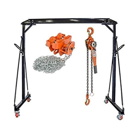 JEGS Portable Gantry Crane: Elevate Your Lifting