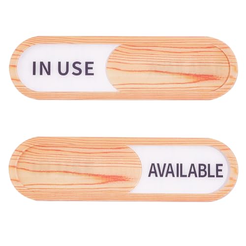 GOMAKERER 2 Pcs Acrylic Slide Signs