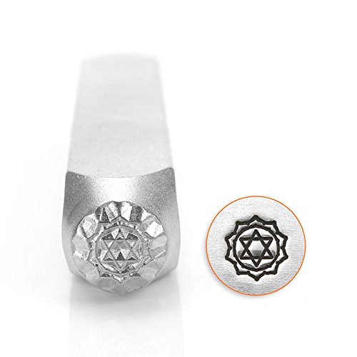 ImpressArt- 6mm, Heart Chakra Metal Stamp