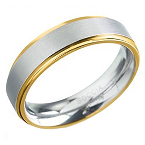 Bague en titane Boccia T52 : le cadeau durable pour un instant unique