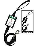 S.A. Shop Improved Therapy Animal Leash with Detachable Id Card Holder Plus Seat Belt Clip
