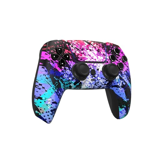 Image of Custom Controllerzz Custom Wireless Controller Compatible with PS5 - Multiple Designs Available (Digital Mirage)