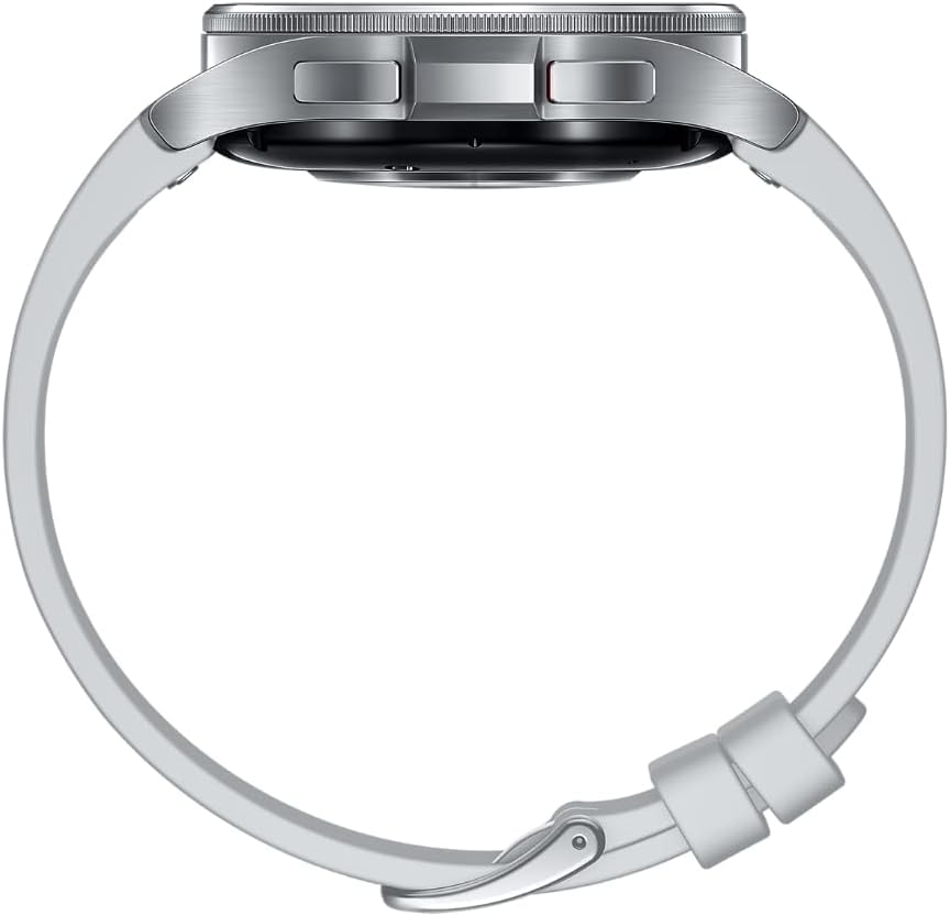 Image of SAMSUNG Galaxy Watch 6 Classic 43mm Stainless-Steel Smartwatch w /Fitness Tracker, Heart Monitor, BIA Sensor, Bluetooth - Silver