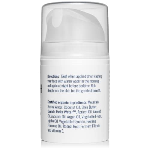 Fresh Face Organix Organic Facial Moisturizer. Revives Aging Skin Quickly. Repairs Dry Skin, Wrinkles, Dark Spots, Irritations And Sunburn. For All Ages And Skin Types. #TOP1