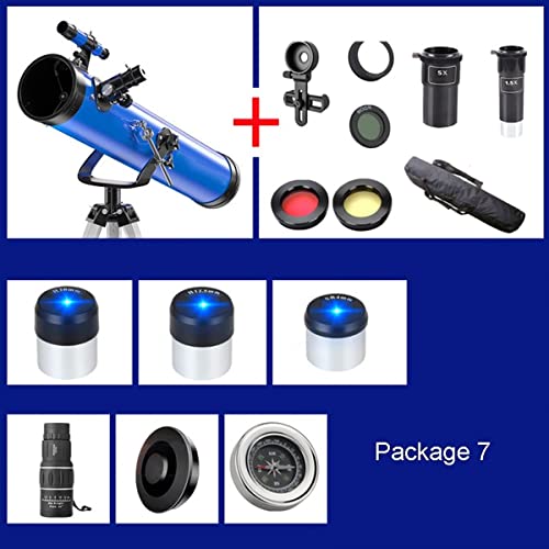 Telescopio Astronómico Refractor para Niños y Adultos 114mm miniatura 2