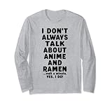 Photo Gallery non parlo sempre di anime & ramen kawaii manga girl maglia a manica Photo Gallery non parlo sempre di anime & ramen kawaii manga girl maglia a manica