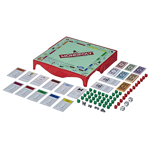 Monopoly Grab and Go Hasbro Juego de Mesa miniatura 3