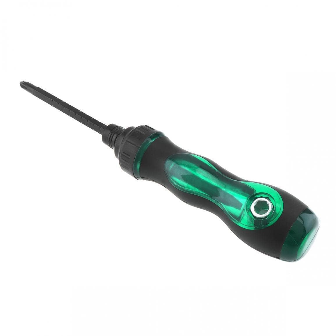 2 in 1 Ergonomic Magnetic Screwdriver with Ratchet Mechanism | Durable Multipurpose Repair Tool for Everyday Use Maintenance Work-image-40