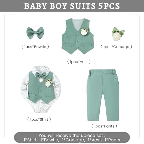 Image of SANMIO Toddler Baby Boys Clothes, Stylish Toddler Baby Boys Outfits Sweatshirt with Jeans Pants Set