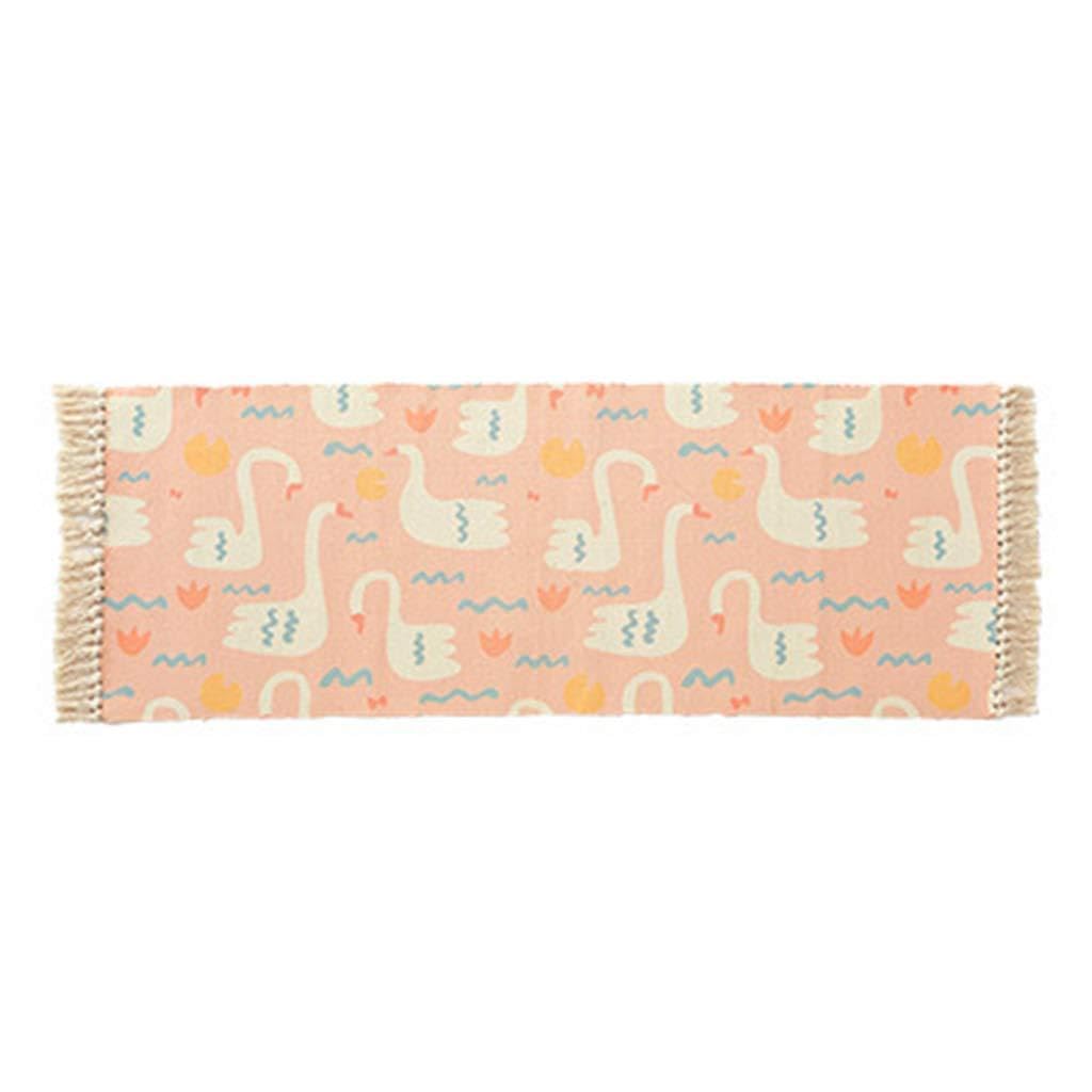 Tapis de sol poisson en coton lavable et ultra doux