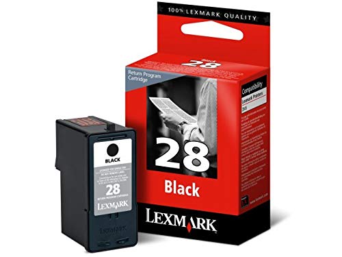 Lexmark 28 Ink Cartridge (18C1428) - OEM, Black #1