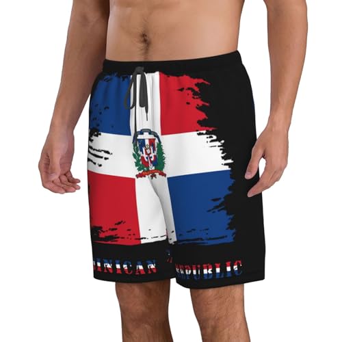 Men'S Swim Trunks Beach Board Shorts Quick Dry Drawstring Shorts Swimwear Bathing Suits Swimming Trunks2