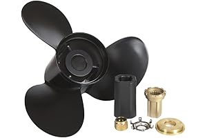 OEM Upgrade 14.5x19 Aluminum Boat Propeller for Mercury Outboard Motors