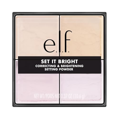 Image of e.l.f. Set it Bright Powder Quad, Light-Medium