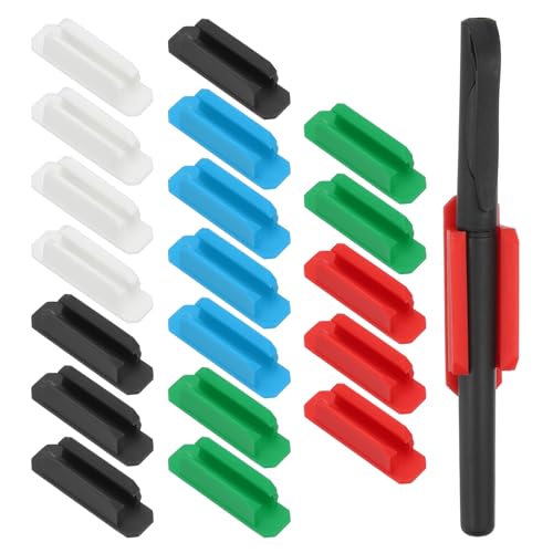 Porte-stylo pour bureau en silicone : l'accessoire idéal pour les fournitures d'enseignants