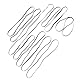 Topiky 10 teiliges Plattenspieler Riemen Set, Recorder Gummiriemen, Hochelastischer Gummiriemen, Kassetten Recorder Riemen, Ersatz für Plattenspieler, CD, DVD Player, Phonograph