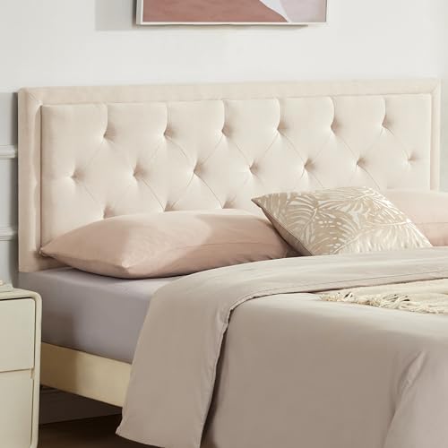 Howjoe Tufted Headboard With Adjustable Height