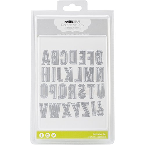Kaisercraft Die-Uppercase Alphabet.5 by 1-Inch