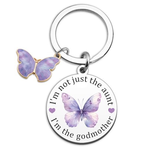 Celunux Christian Godmother Keychain