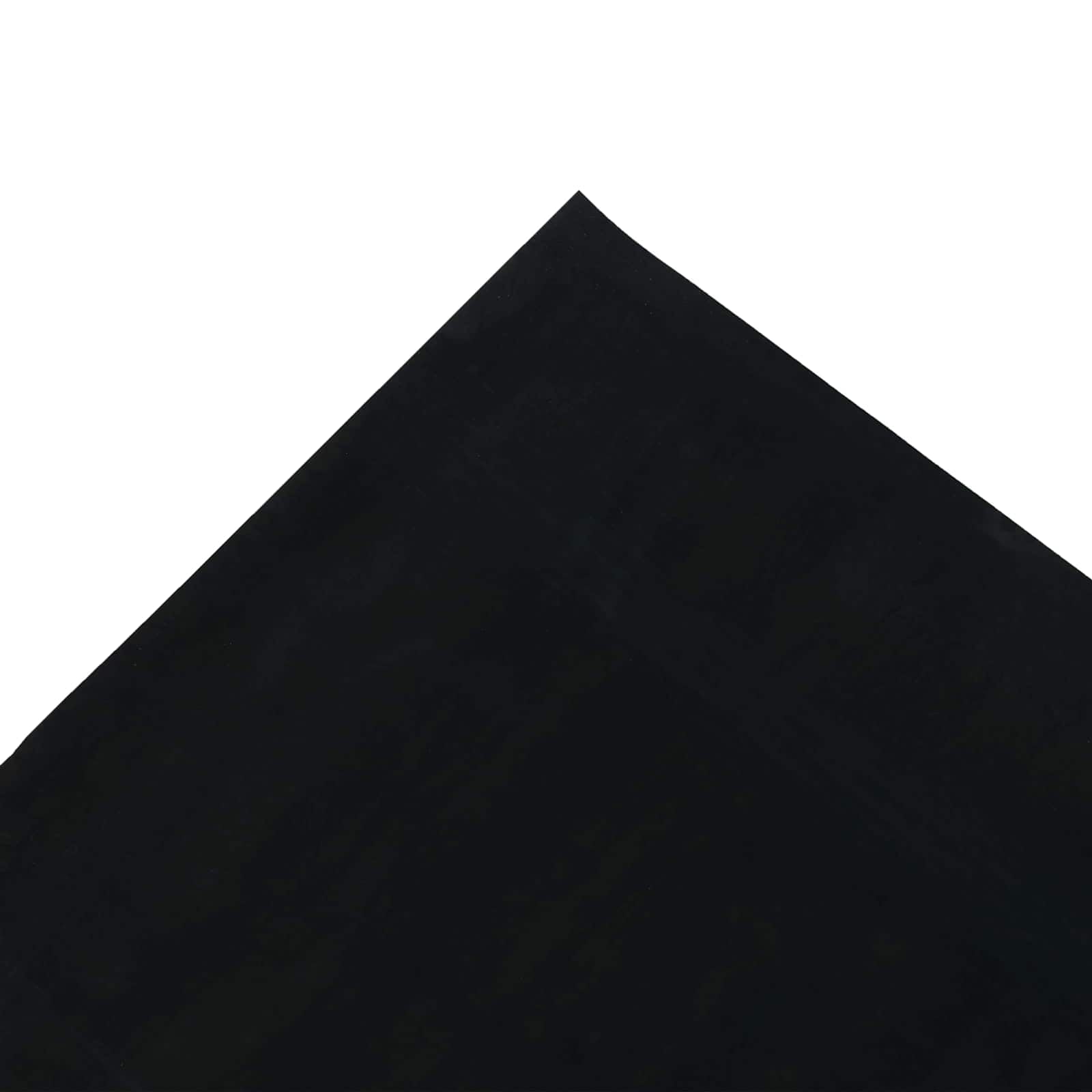 Alfombra moderna de goma negra de 2 x 2 m, diseño rectangular para exteriores, resistente para jardín, patio y entrada, fácil de limpiar y duradero