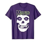 Band Merchandise design. Official Misfits Merchandise Misfits T-Shirts for Men, Women, Girls and Boys; Misfits Apparel; Misfits Tees; Misfits T-Shirt for Adults Lightweight, Classic fit, Double-needle sleeve and bottom hem