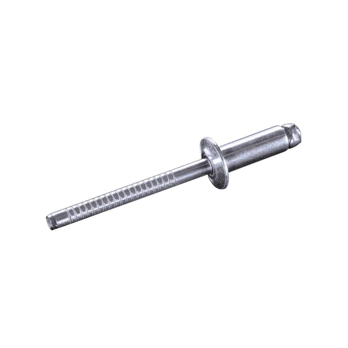 GOEBEL® - 500 unidades - Remaches de cabeza plana con remache acanalado de acero inoxidable A4 (V4A) / acero inoxidable A4 (V4A) (diámetro x longitud) 4,0 x 20,0 mm - cabeza plana remache ciego con